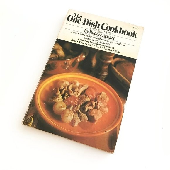 The One-Dish Cookbook by Robert Ackart Vintage 1975 Cookbook - Picture 8 of 8